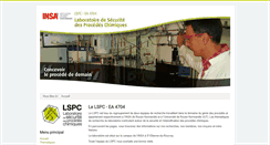 Desktop Screenshot of lspc.insa-rouen.fr